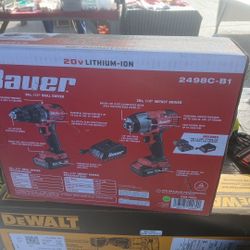 20 V Bauer Toolset
