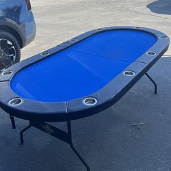 Lancaster gaming co Poker table