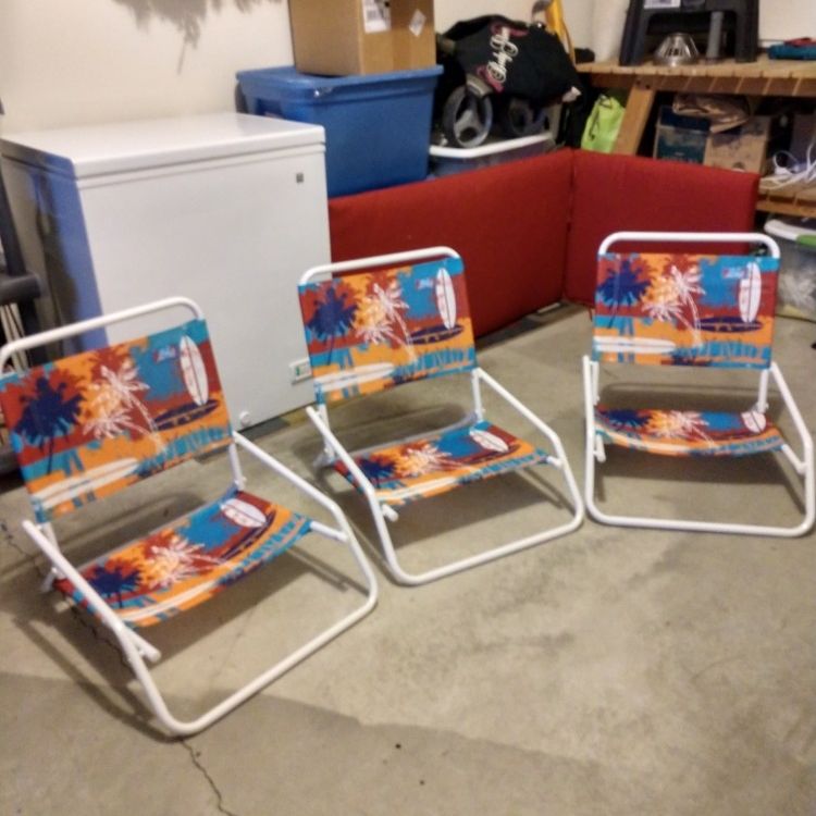 2  Beach/Concert Chairs (1 Sold)