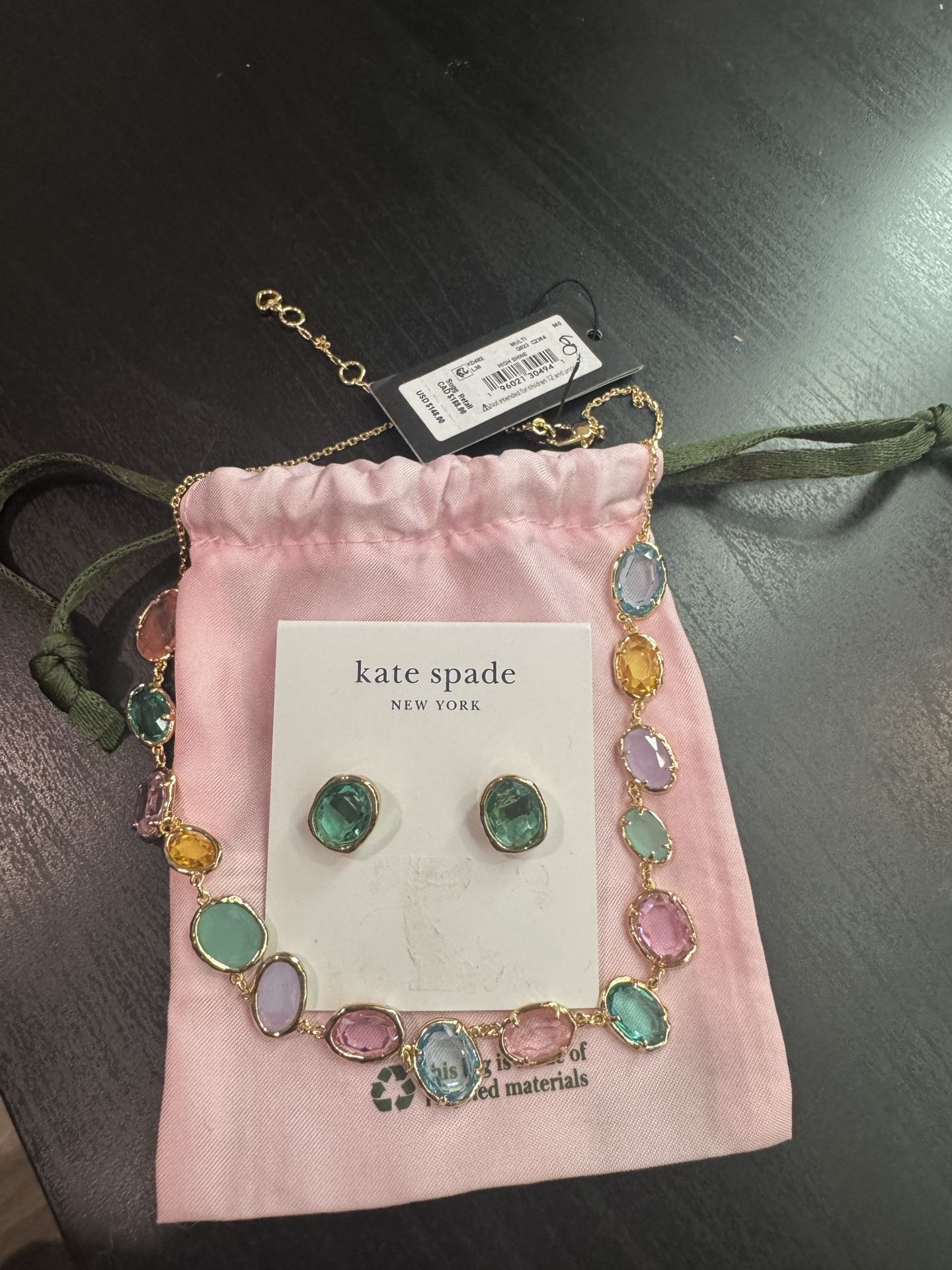 Kate Spade Earrings And Necklace