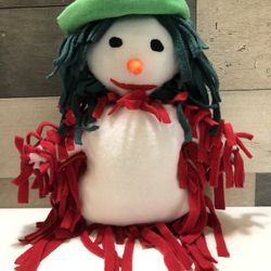 "Knotted" Snowman Plushy