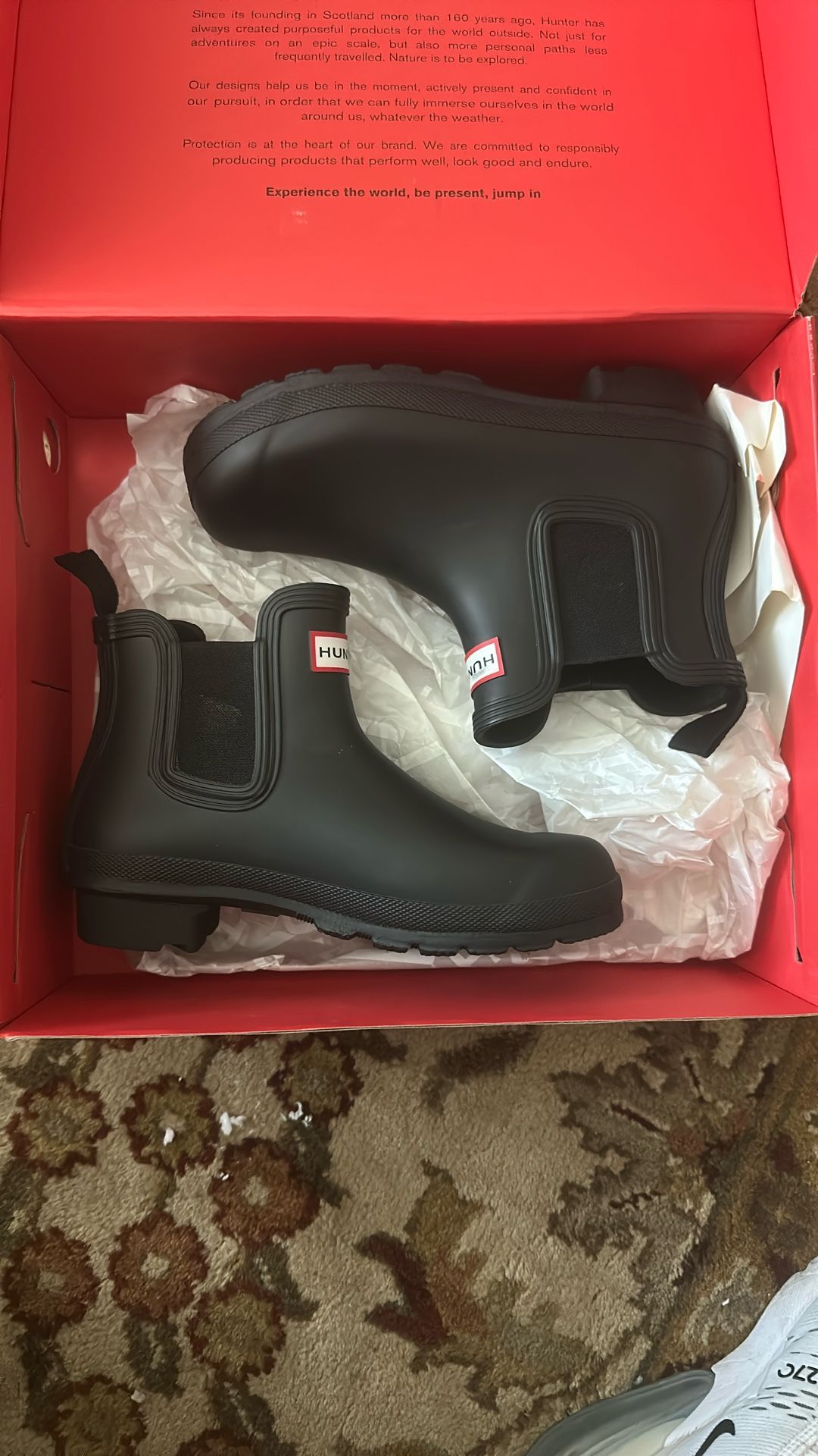 Hunter Women Rain Boots Size 6