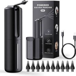 new  Water Powered Ear Cleaner Ear Wax Removal Kit Waterproof USB Rechargeable Safe & Effective Triple Jet Stream 5 Pressure Settings 4 Modes Ear Clea