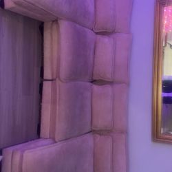 Pink Couch Sofa Best Offer*~