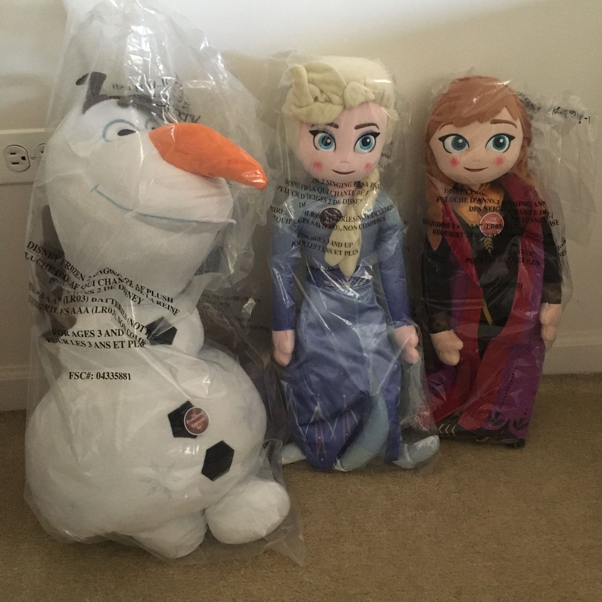 Frozen dolls!
