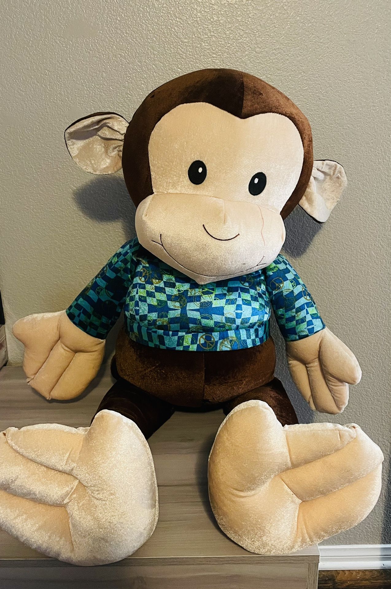 Large Life Size Monkey Plushie 