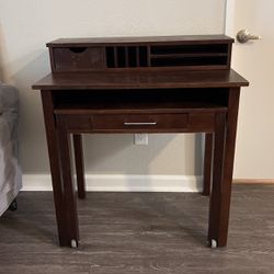 Writing Desk With Slide Out Table