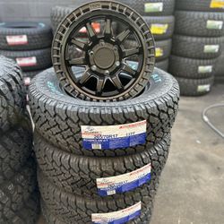 265/70/17 ATLANDER NEW ALL TERRAIN AND NEW RIMS 17” 6X139.7