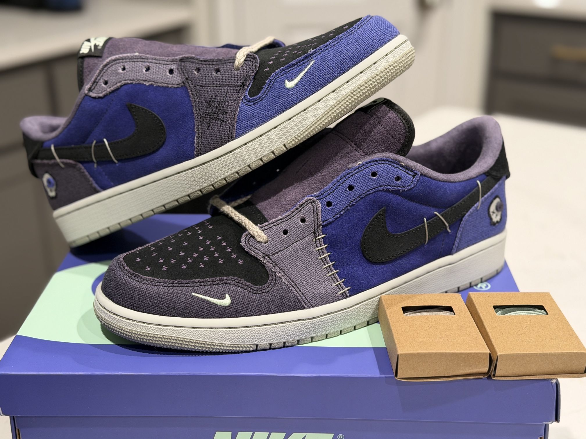 Zion Williamson x Air Jordan 1 Low OG “Voodoo Alternate” Size 12