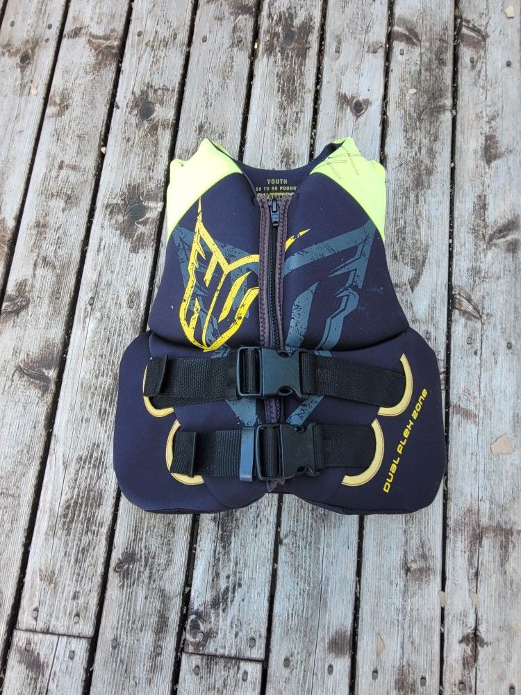 Youth Life Jacket 50-90 LBS