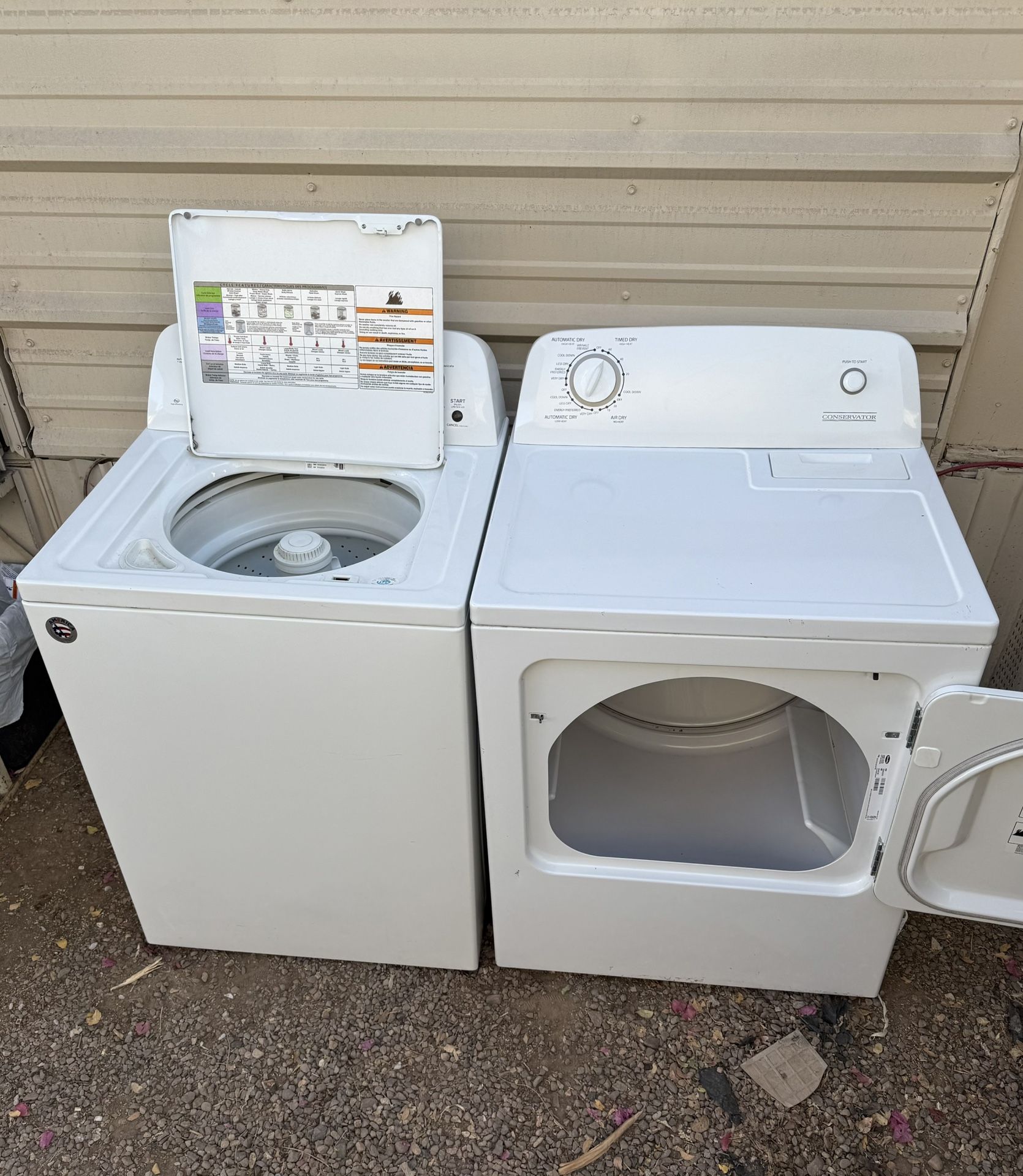 Washer And Dryer Electric Both Works Perfectly And Excellent Condition