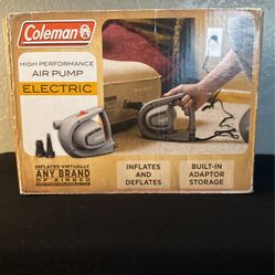 Coleman Air Pump For An Air Mattress 