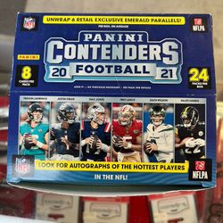 Football 2021 Panini Contenders Box Retail Box 8 Cards 24 Packs