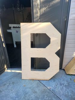 Marquee Letters Template 