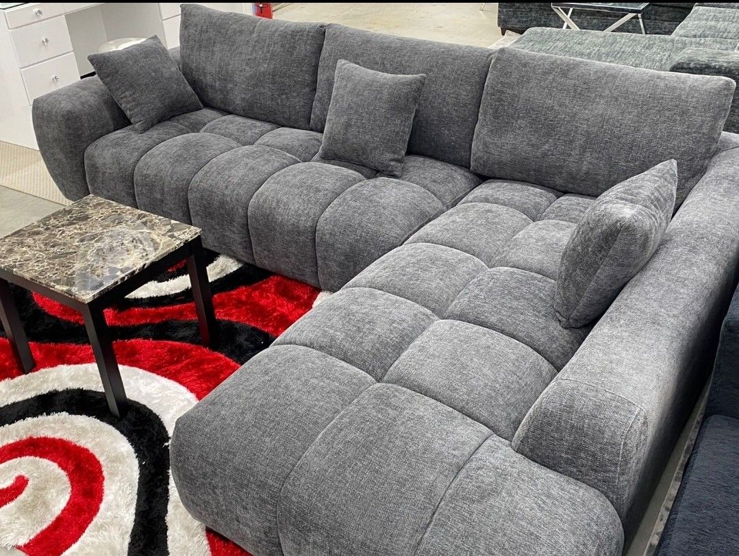 Ivy Gray Boucle RAF Sectional grey available for $1749
available in ivory color
