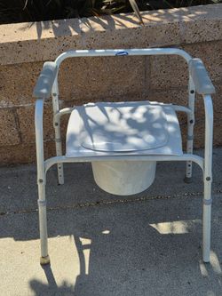Portable potty chair