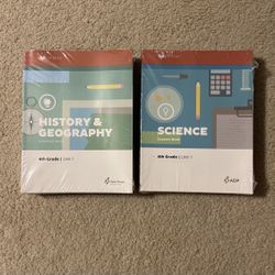 Alpha Omega Publications 4th Grade History, Geography, Science Curriculum 