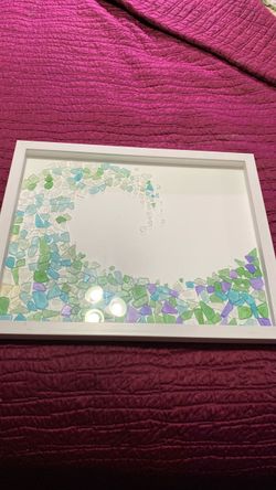The Wave. Glass mosaic