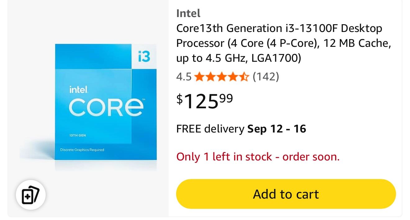 Intel 13th CPU Ram And CPU Cooler