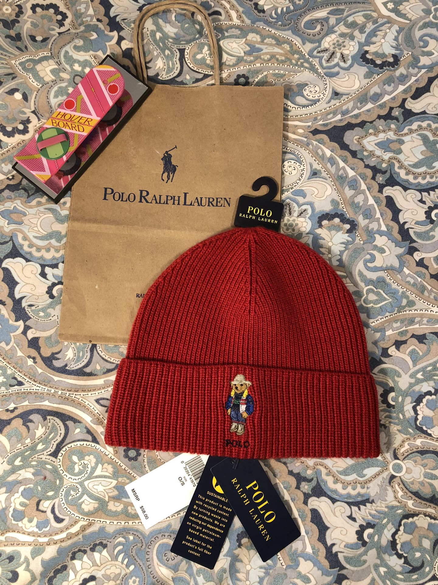 Polo Ralph Holiday Bear Terrain Southwestern Knit Hat Beanie for Sale in Dallas, TX - OfferUp