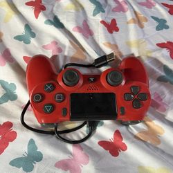 Red PlayStation 4 Controller 