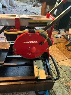 Sentinel Wet Tile Saw