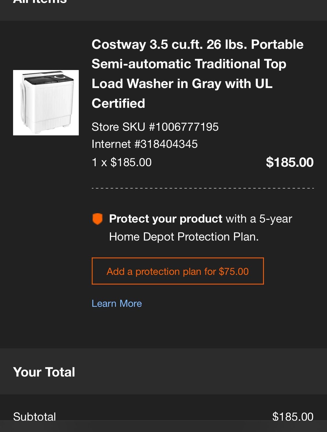 Portable Washing Machine