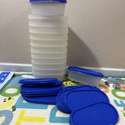 Tupperware storage Boxes (Brand New) X 12pcs