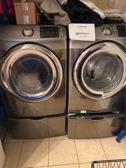 Samsung front loader washer and dryer