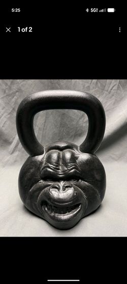 Like new Onnit Orangutan Primal kettlebell - exercise, gym, workout, collectable