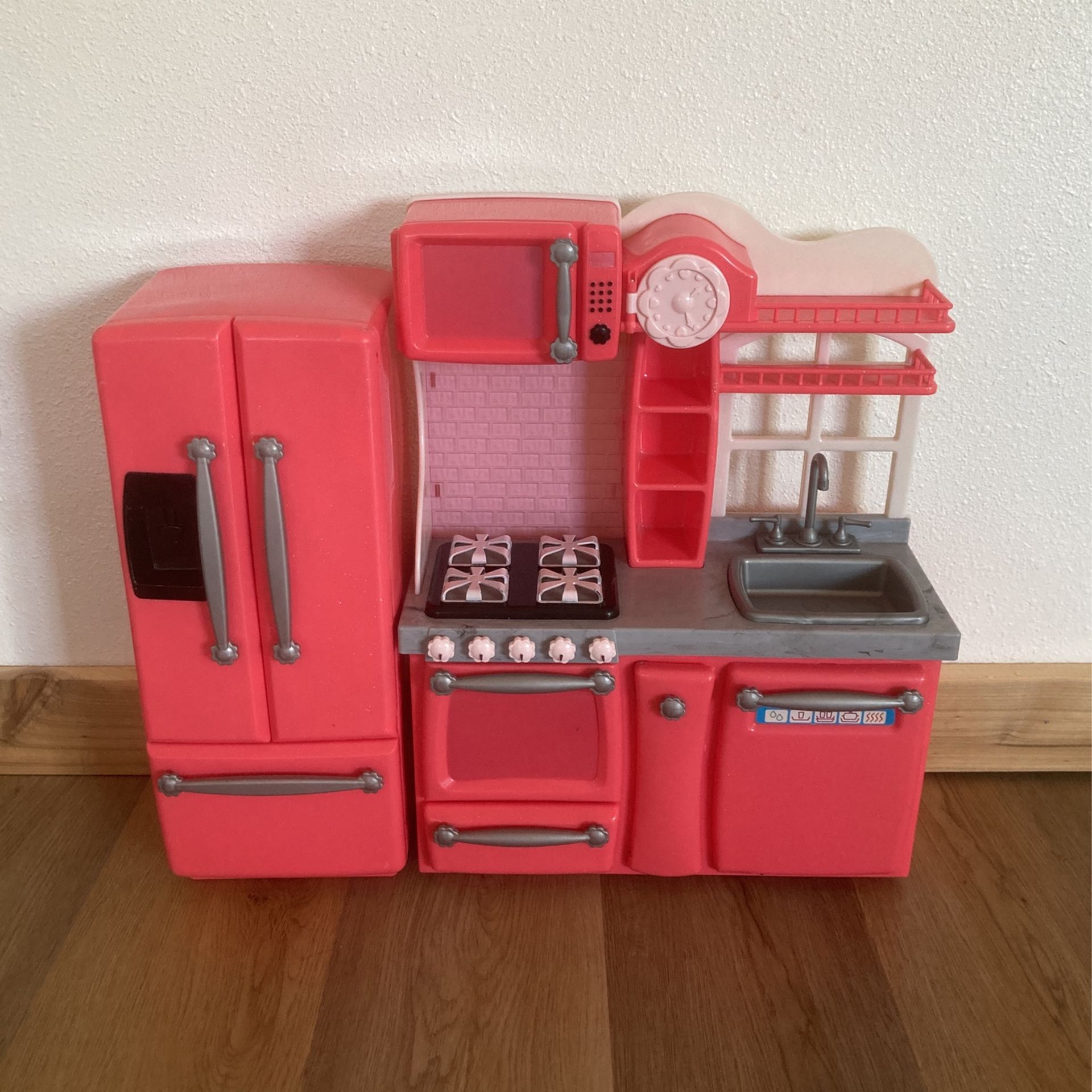 Generation Red Kitchen Og Doll Kitchen Set Our Generation Doll Kitchen