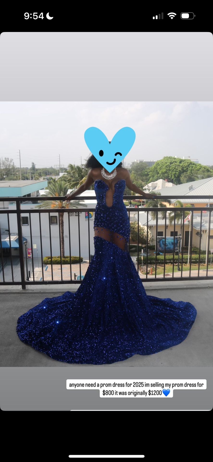 Prom dress $850