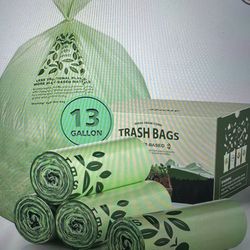 Eco Friendly Trash Bags 60 Count