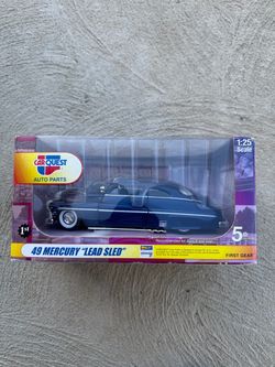 Car Quest Auto Parts 49 Mercury “Lead Sled” Die-Cast Metal Street Rod Scale Car, tools, Jordan, cars, collectibles, vintage,ps5, Xbox x, Nintendo