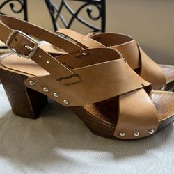 ESPIRIT Leather Clogs