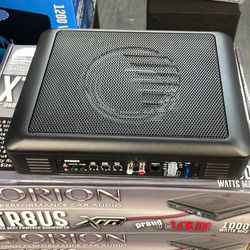 Built-in 8” Subwoofer Powered 1000 Watts 