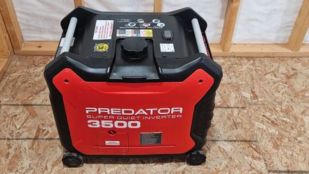PREDATOR 3500 Watt SUPER QUIET Inverter Generator with CO SECURE Technology, 49-State Compliant