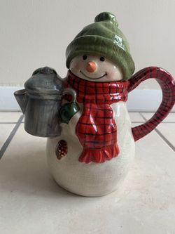 Snowman Tea Pitcher