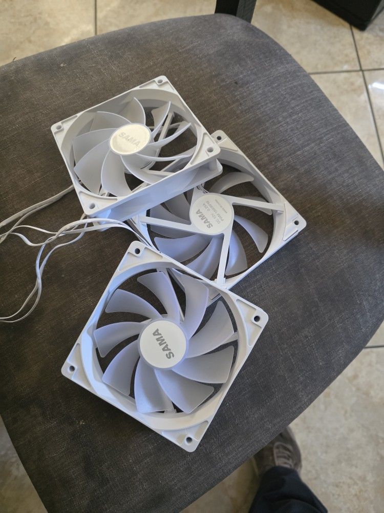6 SAMA PC Fans 120mm