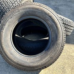 4x  Michelin LTX AT2 10 PLY Load Range E Tires LT245/75R17 98% tread 