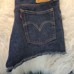 Levis Denim 5 Button 501 Shorts