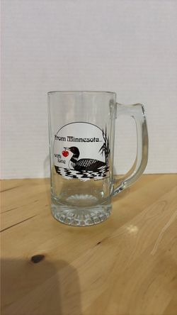 Minnesota with Love Glass Mug
