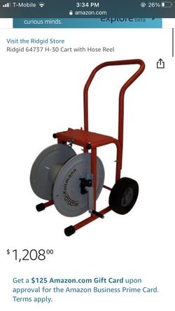 Brand New Never Used (hose NOT INCLUDED) H30 Reel And Cart