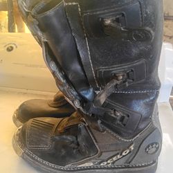 Motocross boots size 7