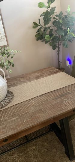 Rustic dining table