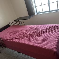Hospital Bed And Table 