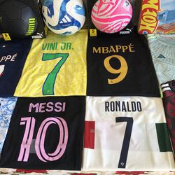 RONALDO-MESSI-MBAPPE! Soccer Jerseys🔥