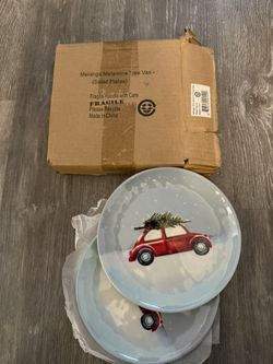Melange Melamine Tree Van (Salad Plates)