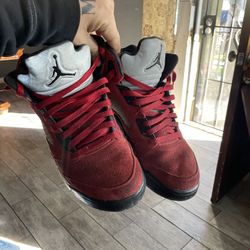 Raging Bull Red Jordan 5s