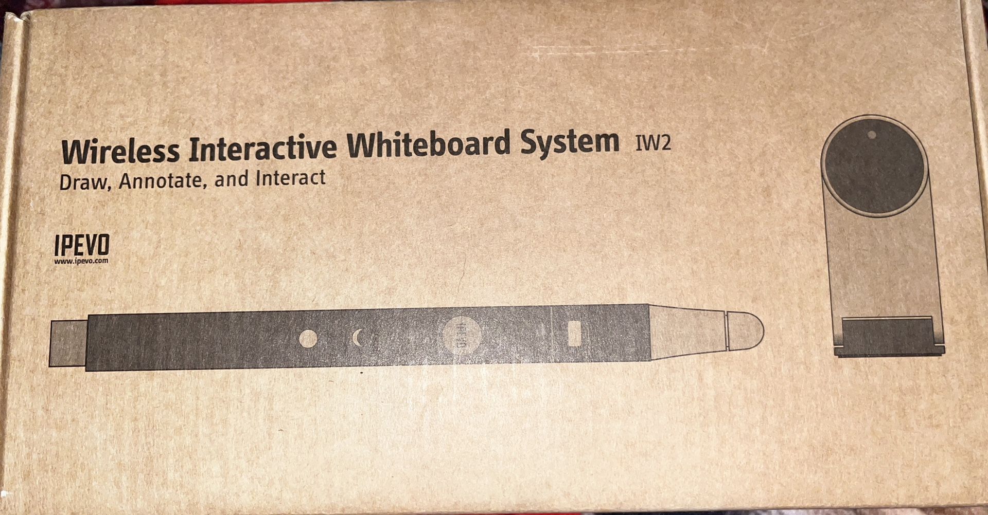 Wireless interactive whiteboard system 